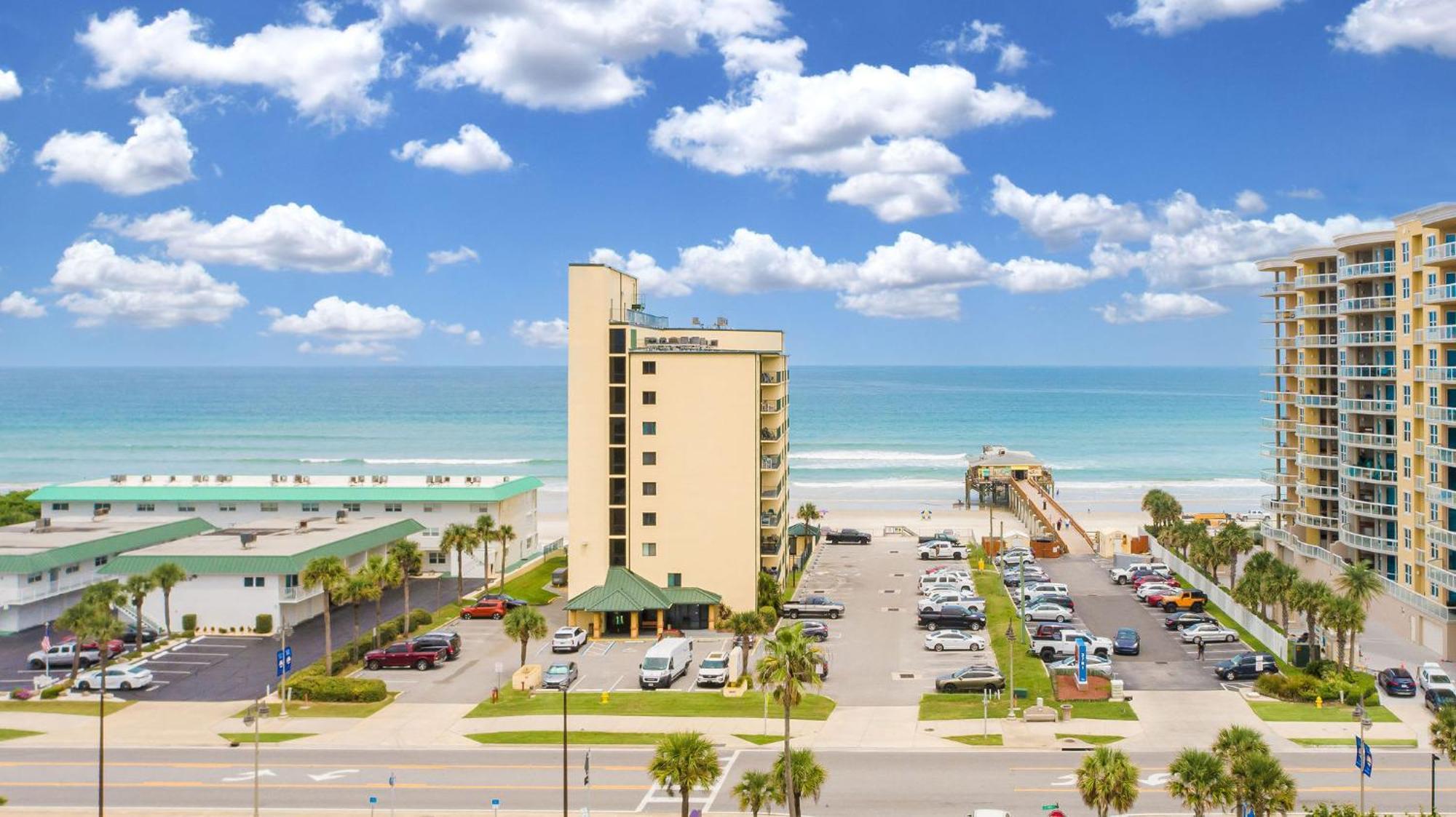 Ocean Views From Your Private Balcony! Sunglow Resort 606 By Brightwild Daytona Beach Shores Buitenkant foto