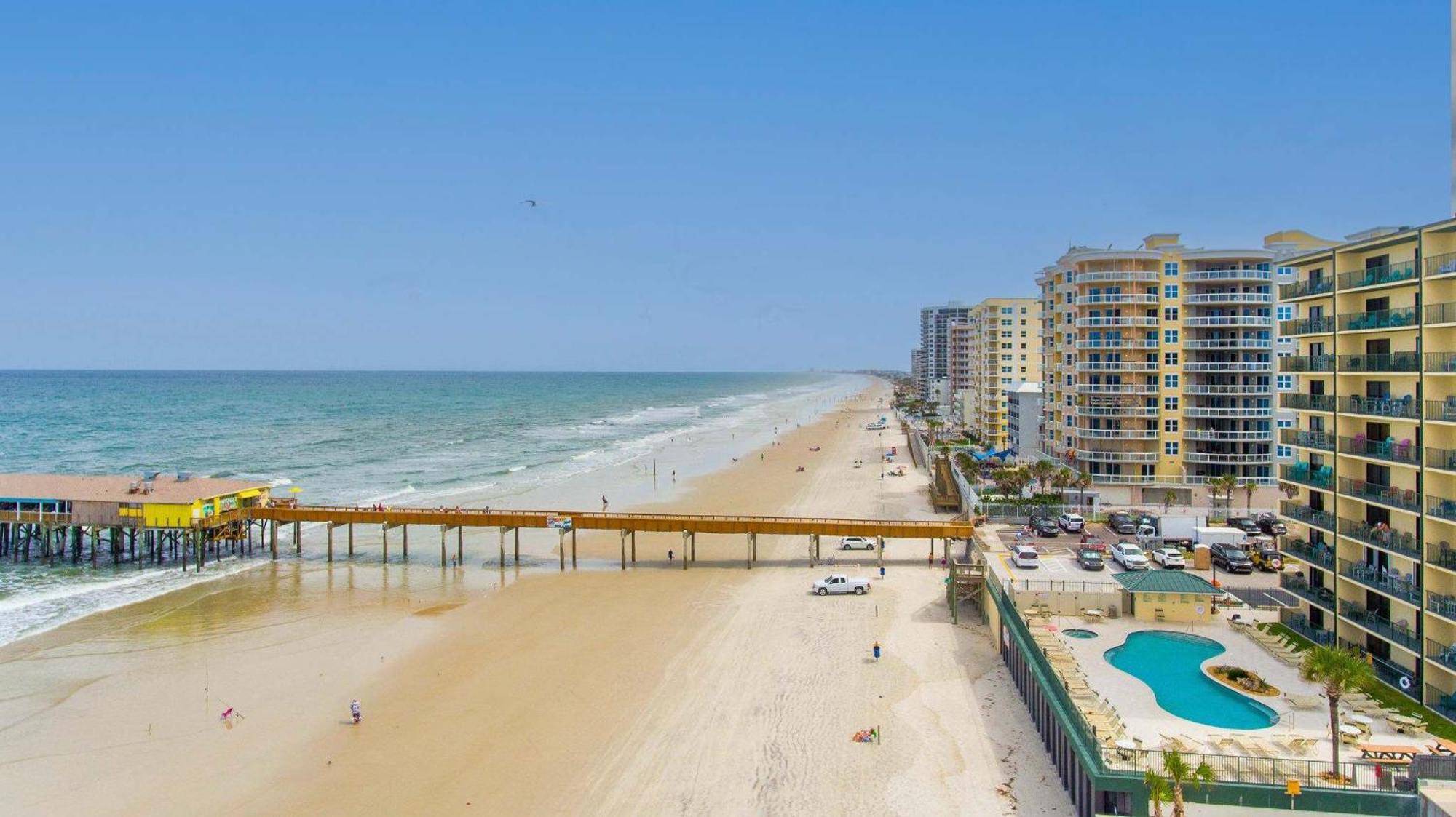 Ocean Views From Your Private Balcony! Sunglow Resort 606 By Brightwild Daytona Beach Shores Buitenkant foto