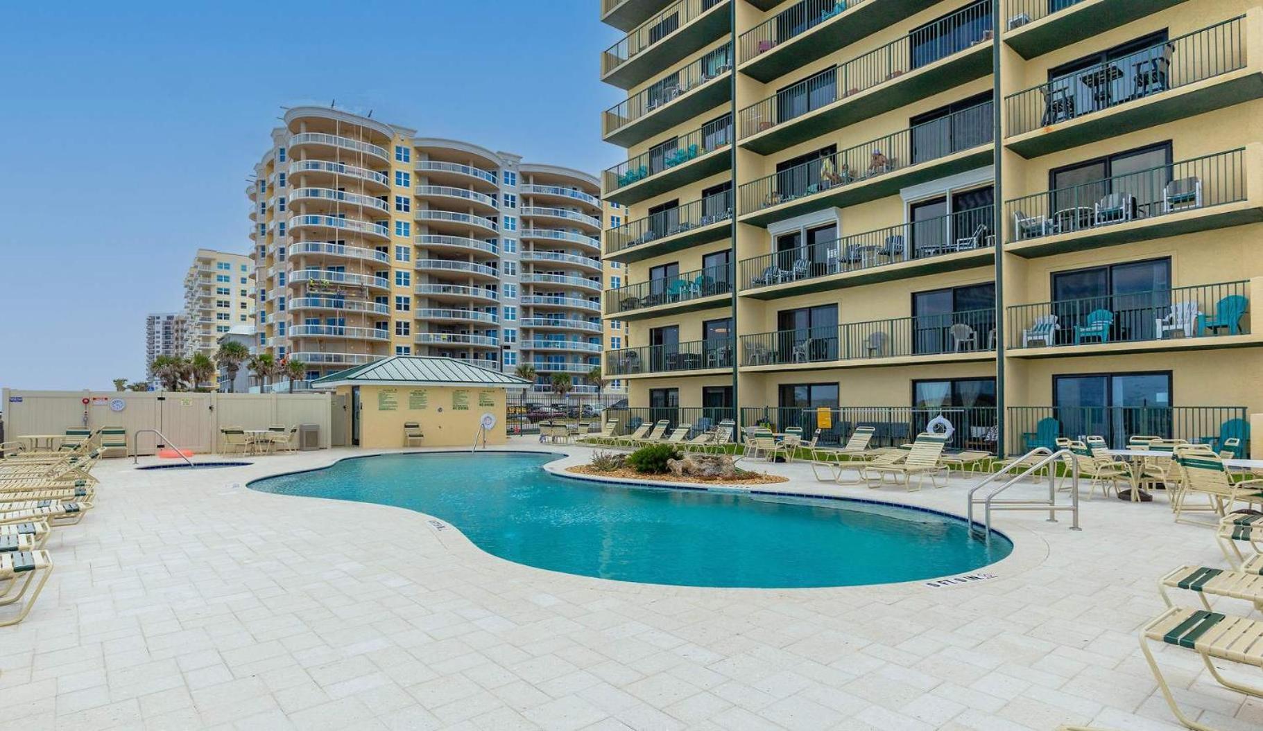 Ocean Views From Your Private Balcony! Sunglow Resort 606 By Brightwild Daytona Beach Shores Buitenkant foto